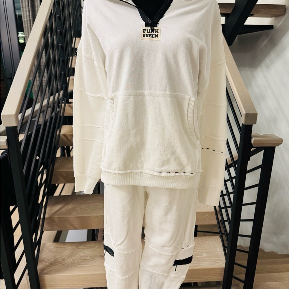 Women's White Tracksuit